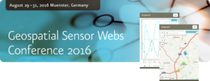 Geospatial Sensor Webs Conference 2016