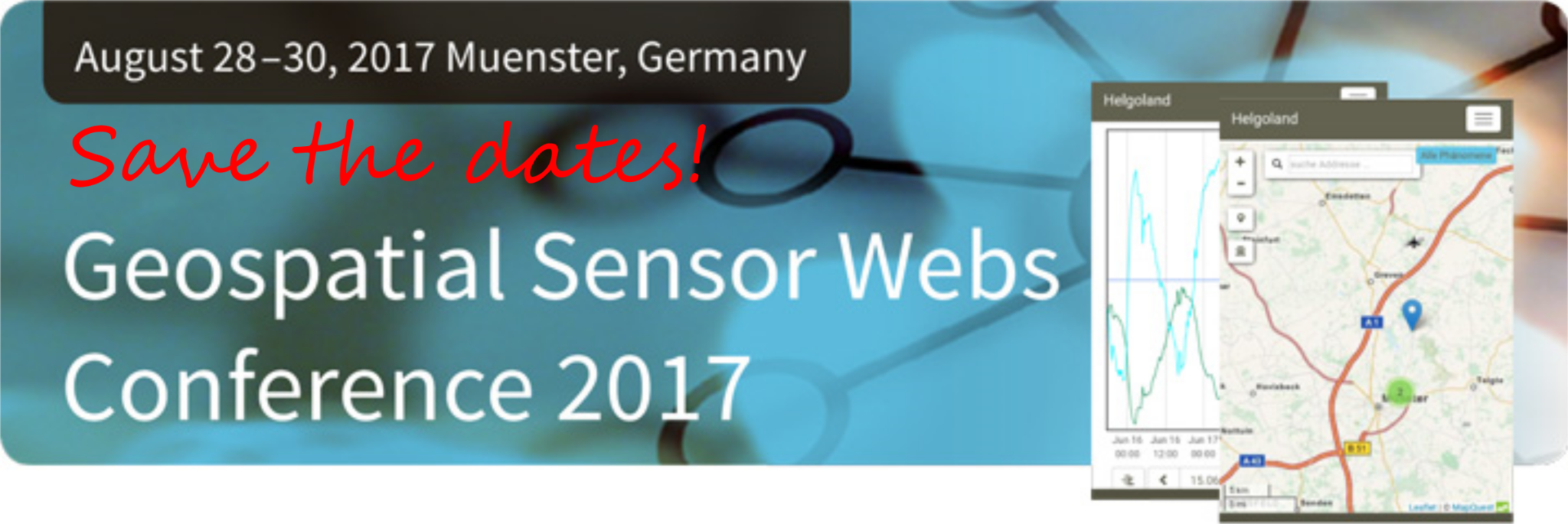 Geospatial Sensor Webs 2017 – save the dates!