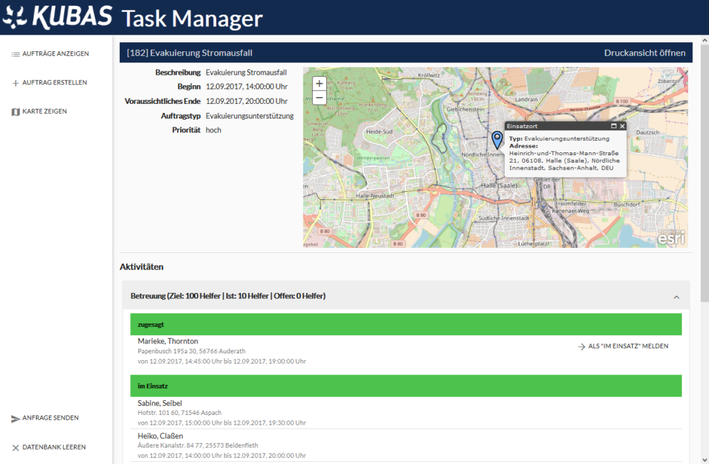 KUBAS Task Manager