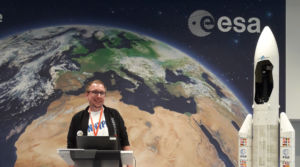 Benjamin Pross at EOEP Hackathon 2018