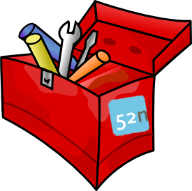 Red Toolbox with 52North logo