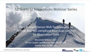52°North Webinar: Providing INSPIRE-compliant Download Services for Observation Data