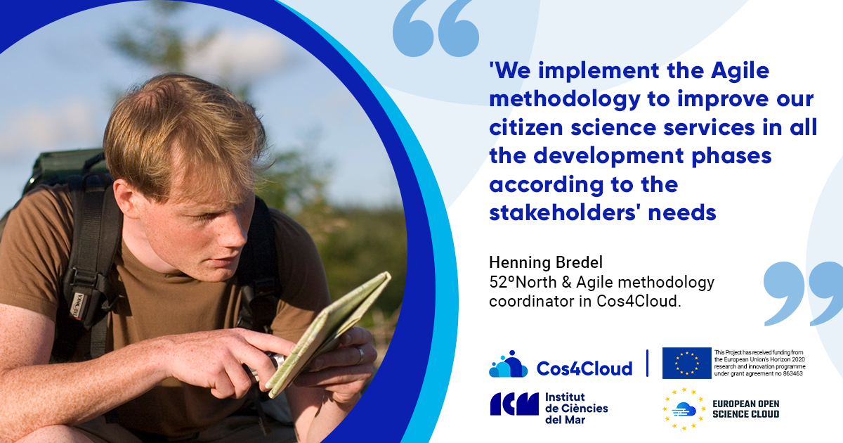 Implementing AGILE Methodology to Improve Citizen Science Services