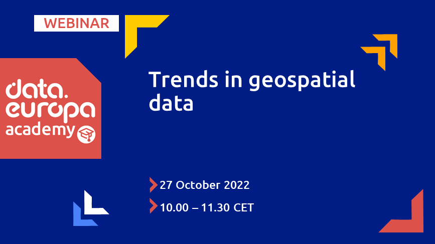 Webinar: Trends in Geospatial Data