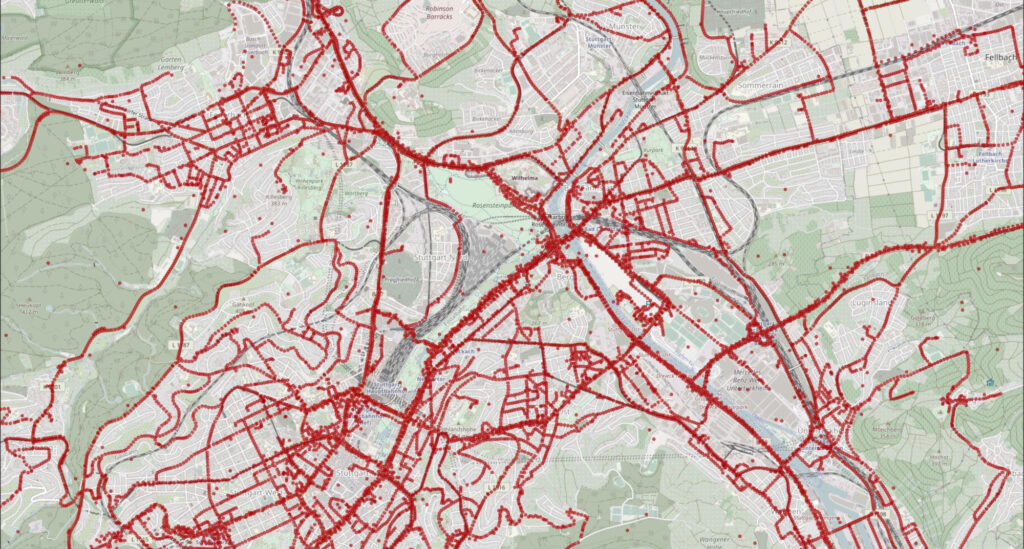 Digital Traffic Flow Optimization for Stuttgart