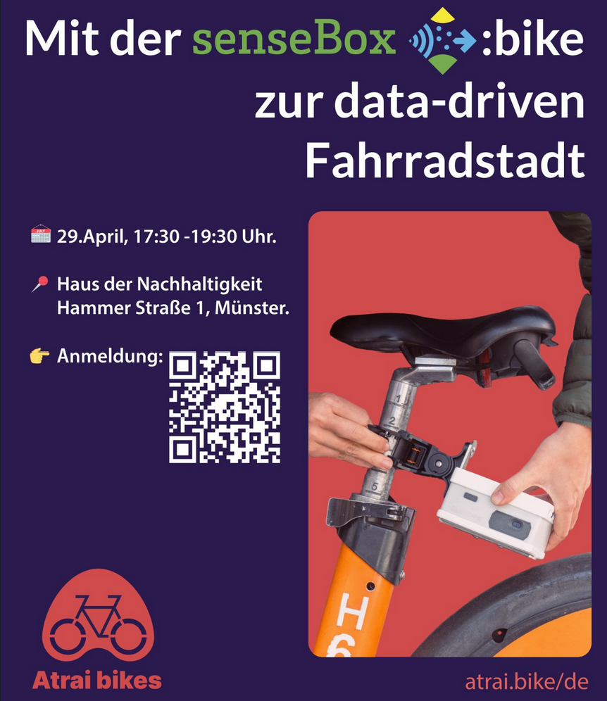 Mit der senseBox:bike zur data-driven Fahrradstadt