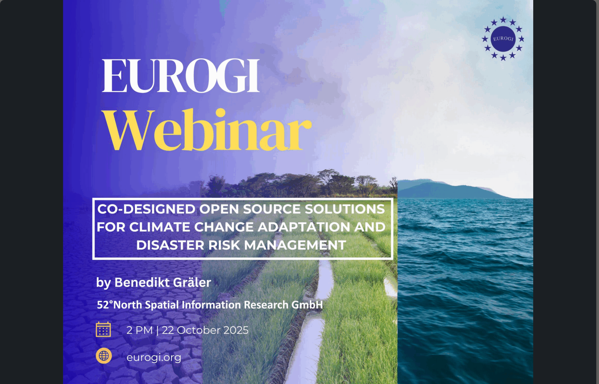 Join us for the EUROGI Webinar