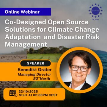 Co-Designed Open-Source Solutions for Climate Change Adaptation and Disaster Risk Management