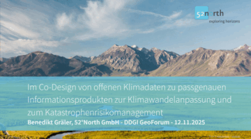 Im Co-Design von offene Klimadaten zu passgenauen Informationsprodukten für Klimawandelanpassung und Katastrophenrisikomanagement